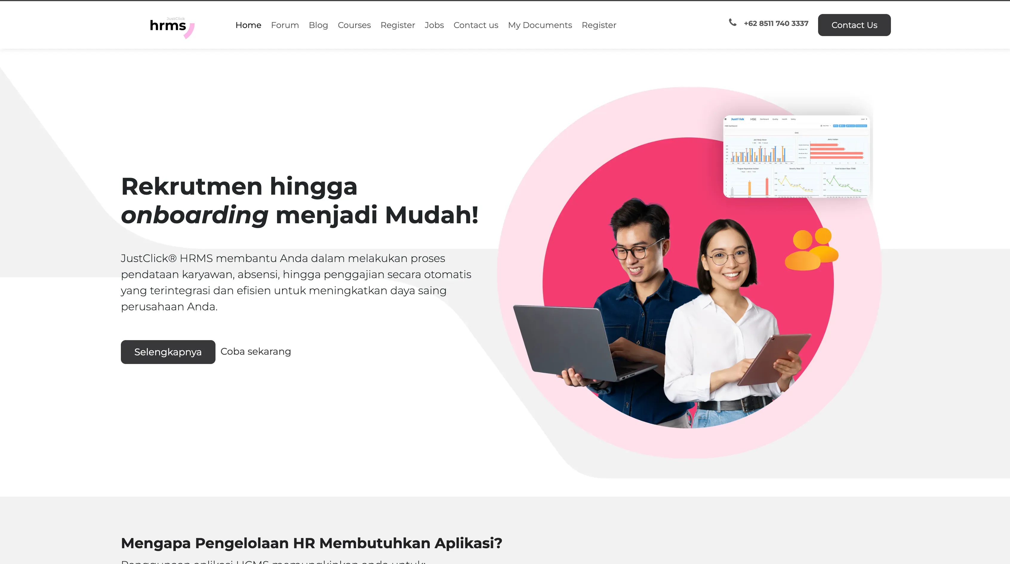 JustClick HRMS — Odoo 18 Community